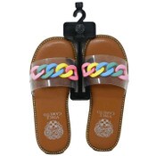 Wholesale - GIRLS SIZE 11-4 VINCE CAMUTO SLIDE SANDAL C/P 12, UPC: 194587592925